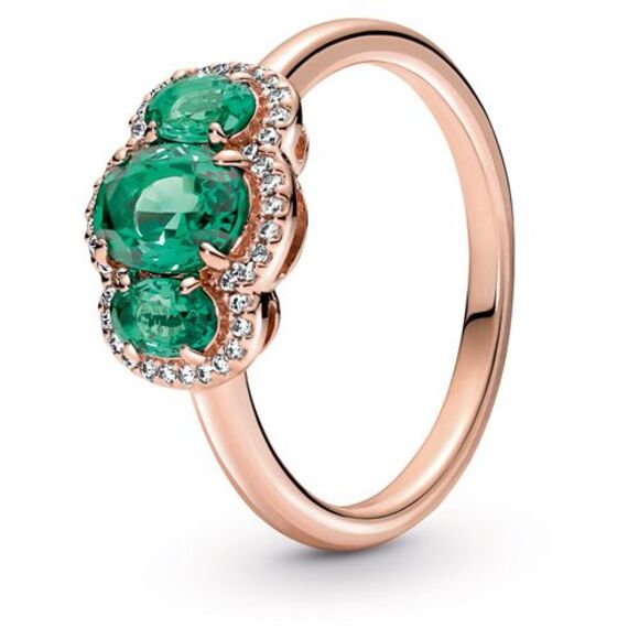 Pandora Three Stone Vintage Ring